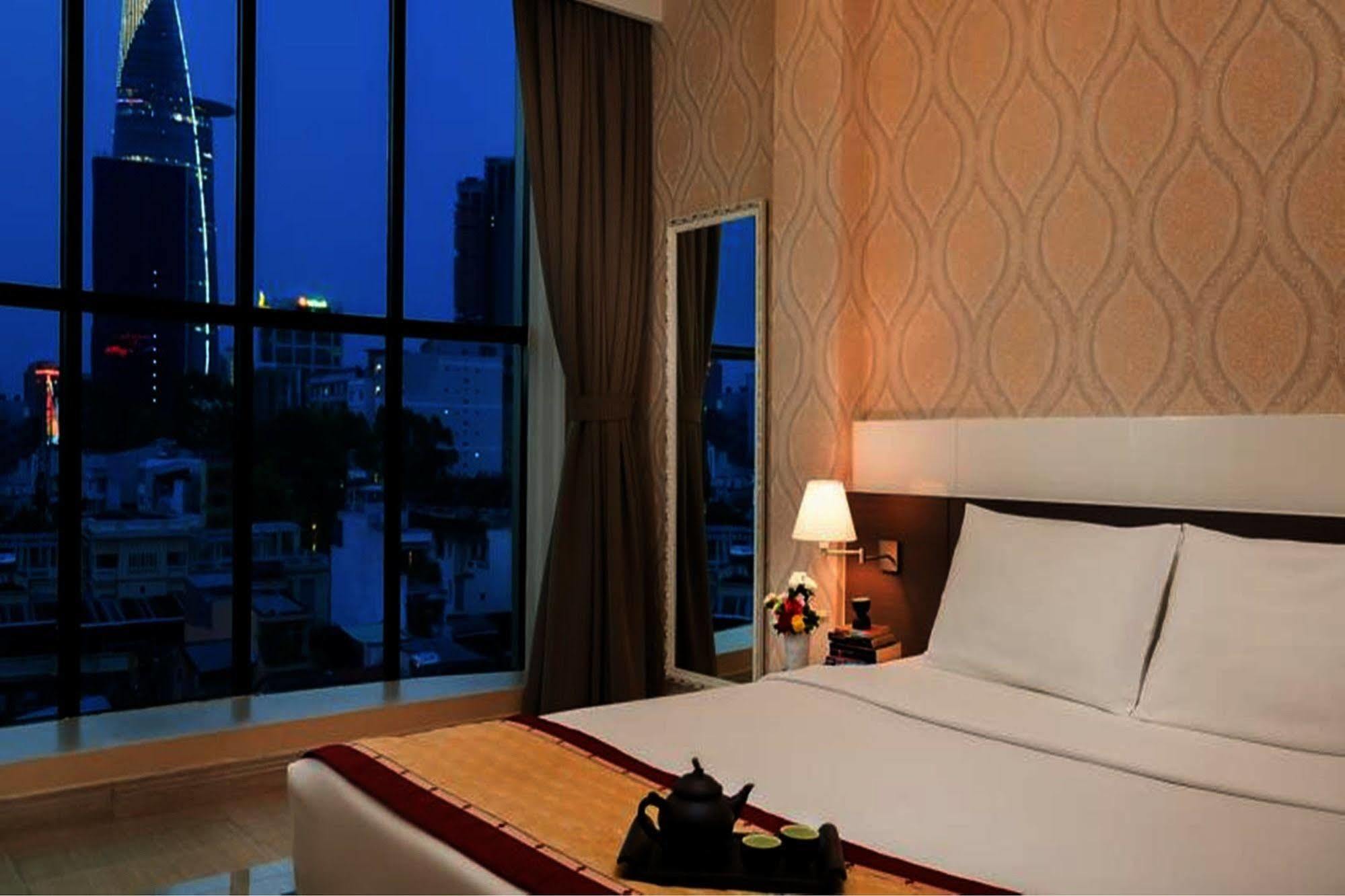 Hong Vina Hotel Ho-Chi-Minh-Stadt Exterior foto